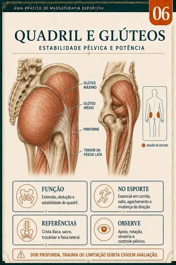 Exemplo de página do Guia Prático de Massoterapia Esportiva