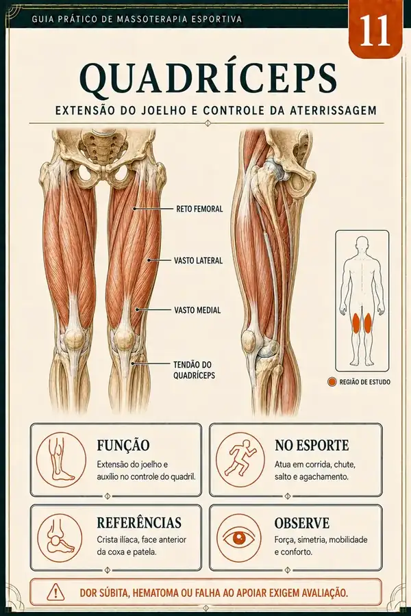 Exemplo de página do Guia Prático de Massoterapia Esportiva